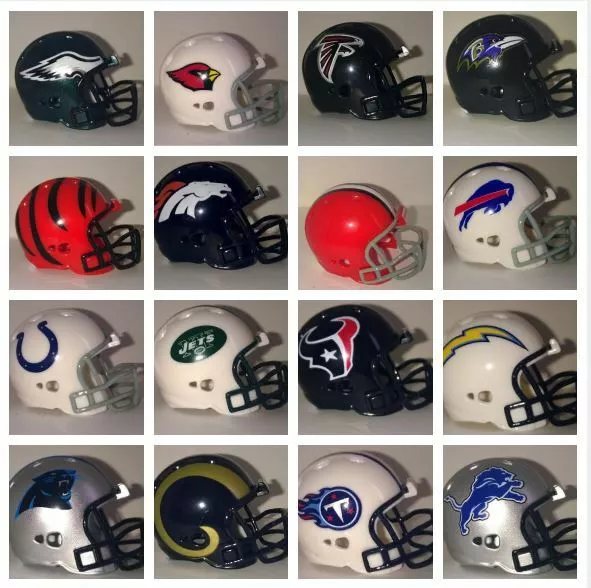 Nfl American Football Riddell Pocket Helmet Revolution Style Pick Your Team