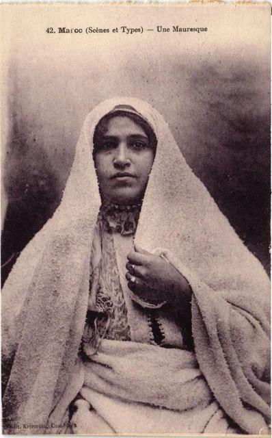 SCENES ET TYPES DU MAROC. Gourbi Arabe 1925
