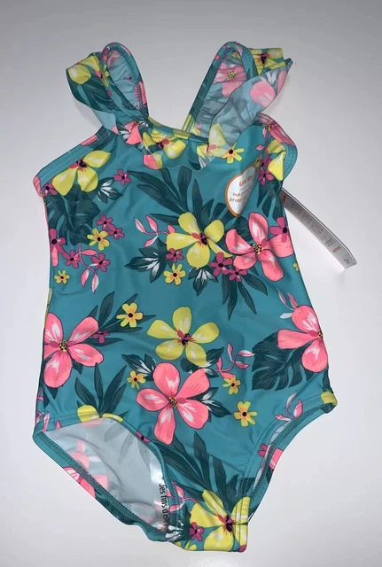 carters just one you baby girl swim suit 12 m