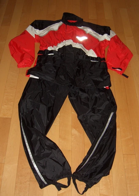 Teknic Waterproof Motorcycle Reflective Rain Jacket & Pants