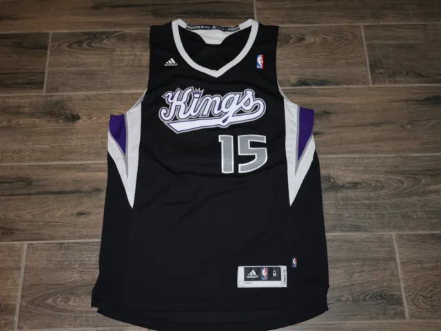 Sacramento Kings #15 DeMarcus Cousins Purple/Black Swingman Throwback Jersey  on sale,for Cheap,wholesale from China