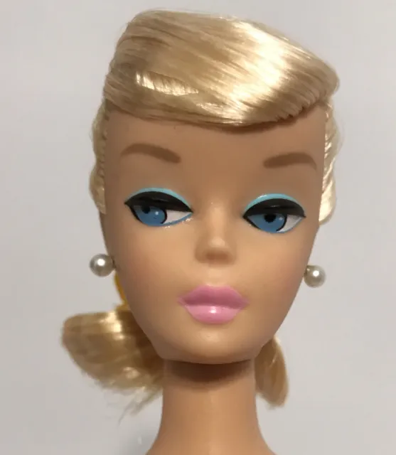Repro Barbie Doll Lemon Hair Swirl Ponytail My Favorite Reproduction Mattel