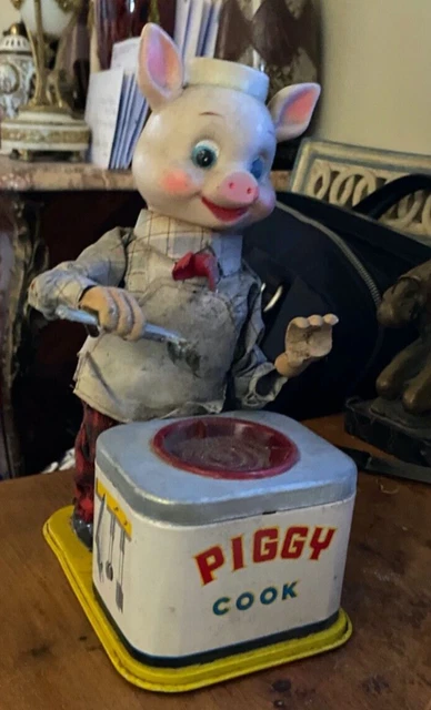 Moteur Picco ANCIEN JOUET AUTOMATE Piggy Cook Made In Germany No Moteur Picco ANCIEN JOUET AUTOMATE Piggy Cook Made In Germany No