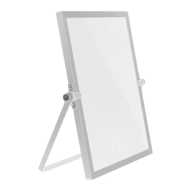 Weiß Hölzern Büro Trocken Abwischbarer Whiteboard-Ständer Staffelei