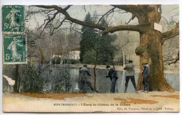 CP 95 Val-d'Oise - Montmorency - L'Etang du Château de la Chasse