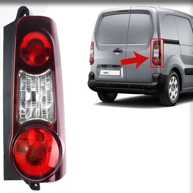 Right Rear Tail Light Lens – Fits Ford Transit Mk7 – Driver Side – TPUK – 1435880