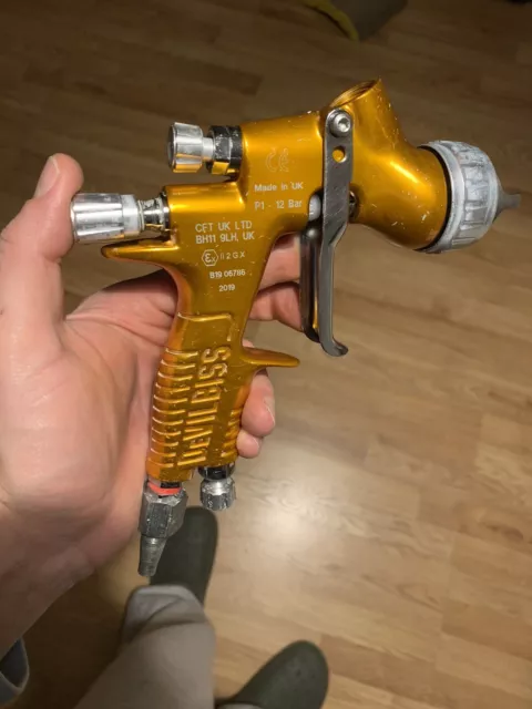 deVilbiss Gti pro lite genuine air gun spray gun .