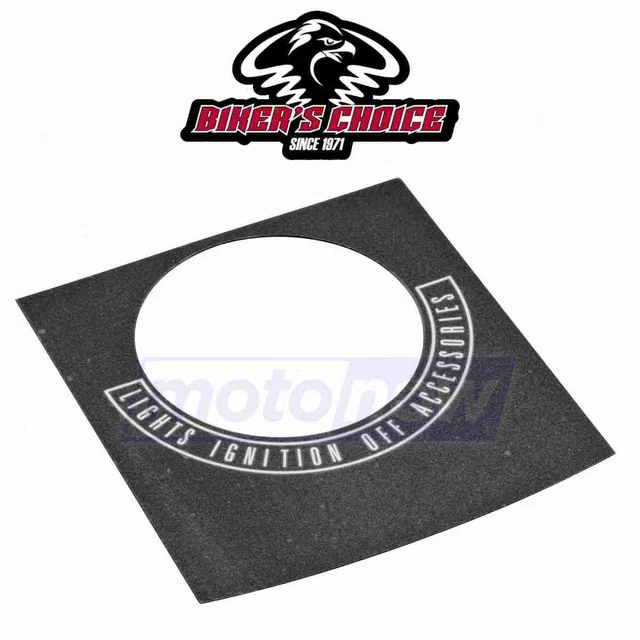 Bikers Choice Dash Switch Decal for 1984 Harley Davidson FLHX Electra Glide wq