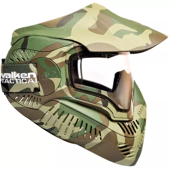 Valken MI-7 Thermal Paintball Maske - Woodland