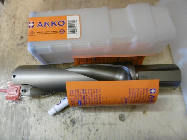 Akko ATUM60xD3WCM Ø60 3xD Wendeplattenbohrer WCMX 080412