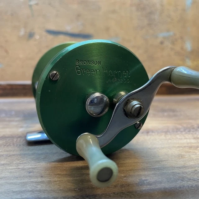 VINTAGE DIRECT REEL Bronson Green Hornet 2200 $137.84