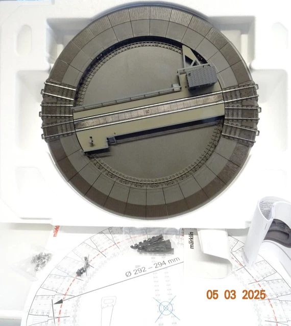 Plateau Tournant Märklin 74862 Pour Voie C - Échelle HO, Numérique, Avec Moteur Et éclairage
