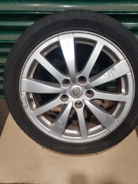 2012 Renault Laguna 17" inch Alloy Wheel With Tyre 225 45 R17 ref1353