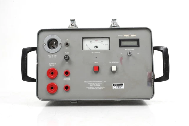 Vanguard Instruments Auto-Oh, Continuous 100 Amperes Dc