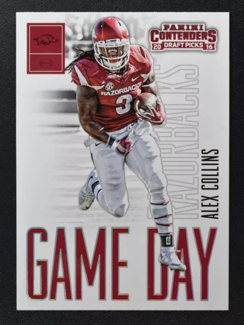 2016 Panini Contenders Draft Picks Game Day Tickets #15 Alex Collins - NM-MT