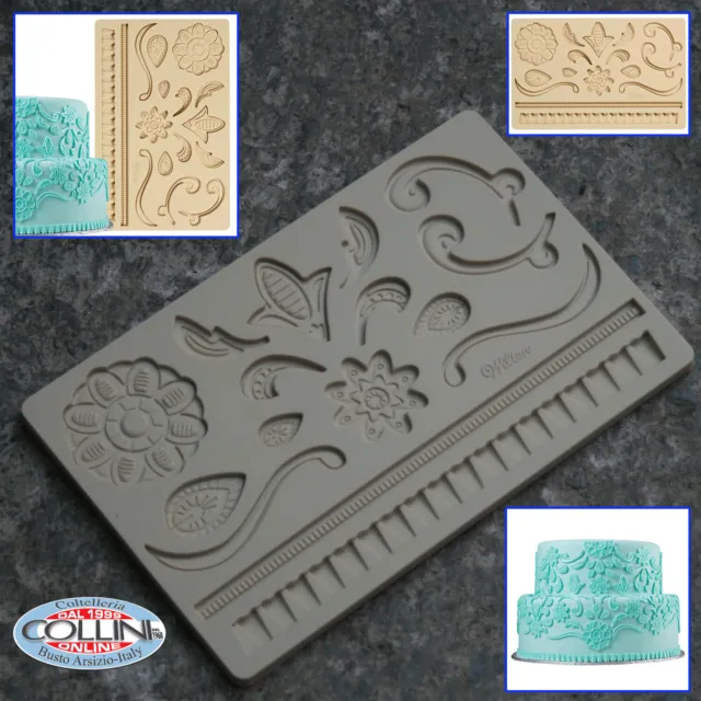 Wilton - Fondant And Gum Paste Mold - Drawing Lace