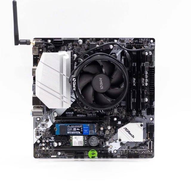 AMD RYZEN 3700X AsRock B550M/ac Motherboard 1TB SSD 16GB DDR4