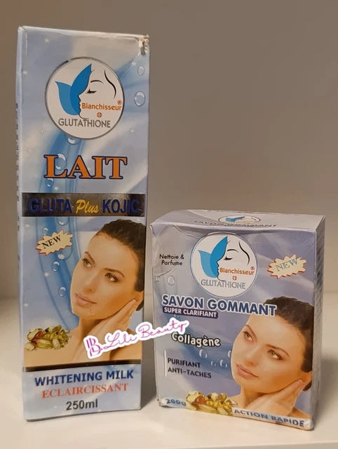 savon glutathione blanchisseur GAMME GLUTATHIONE TEINT Diamant Comprimé Lait / Savon Ultra Éclaircissant  EUR 59,90