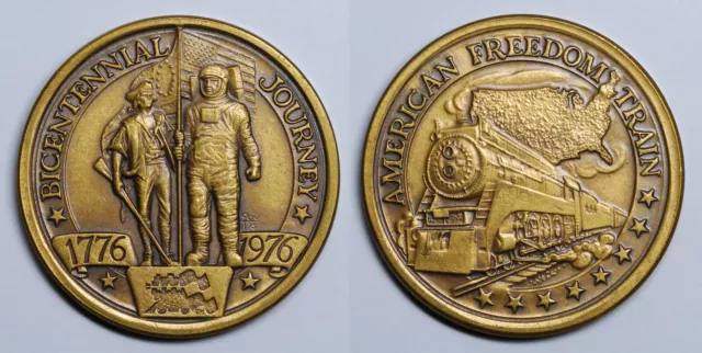 American Freedom Train – Bicentennial Journey Medal 1776-1976