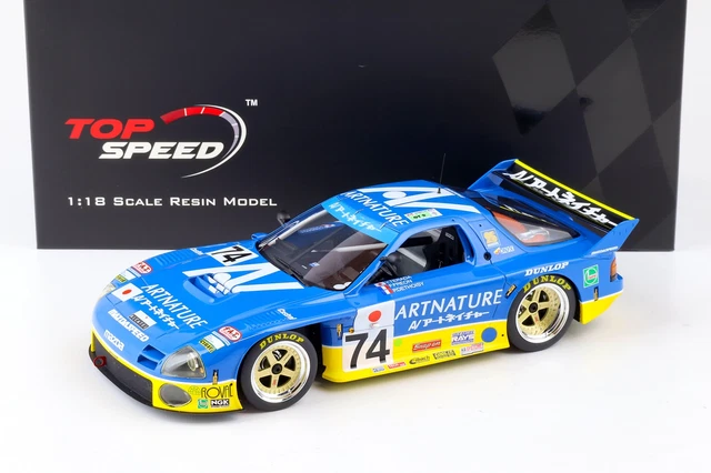 1/43 TSM Mazda RX-7 #74 Team Arnature 1994 Le Mans 24Hr. Car Model