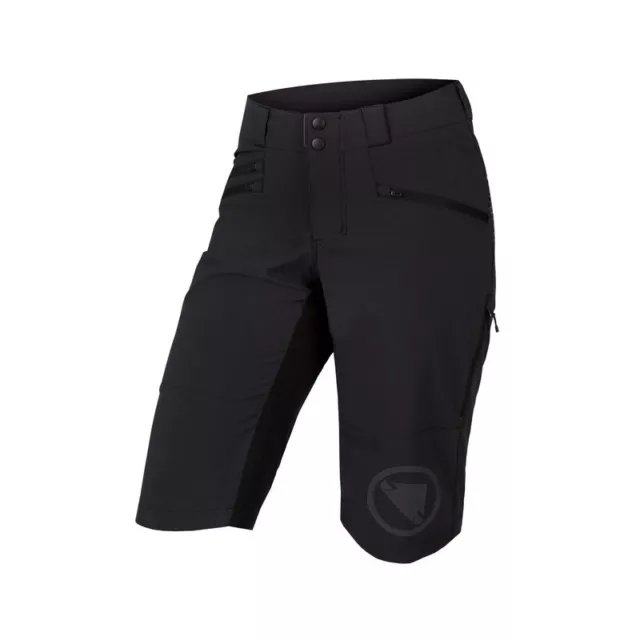 Pantalones Cortos MTB Singletrack II Mujer Negro Endura MTB