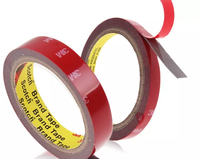 Für 4,30€/m Kleber Doppelseitiges Klebeband 3M Doppelklebeband Duct Tape Scotch 3