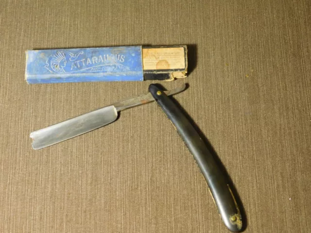 Vintage Barber The Torrey Razor Co Worcester Mass Straight Razor