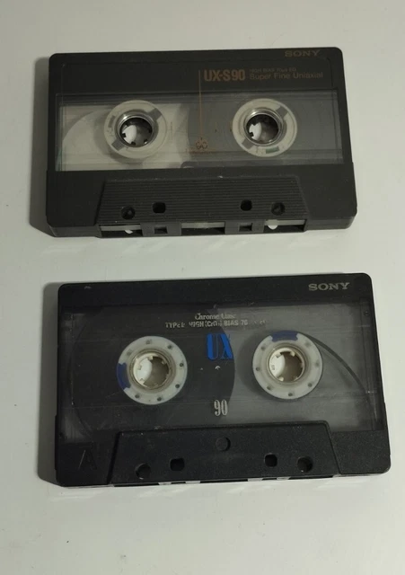 Sony Kassetten UX-S90, und UX90