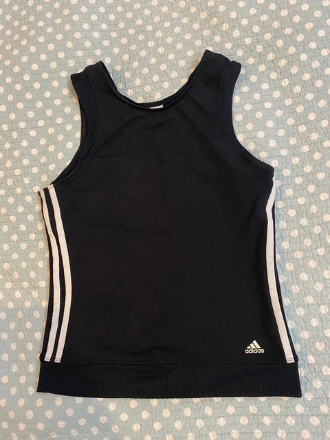 Gilet da donna Adidas taglia 12 nero fitness