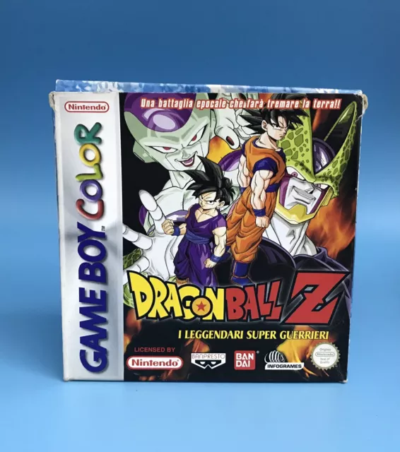 Dragonball Z I Leggendari Super Guerrieri Nintendo Game Boy Color Completo Ita