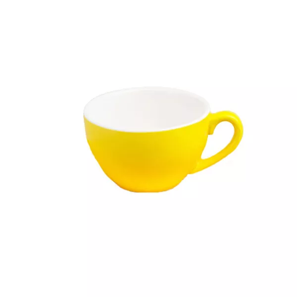6x Cappuccino Cup Maize Yellow 200mL Bevande Coffee Tea Hot Chocolate Cups