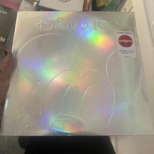 DISNEY 100 SILVER Vinyl 2 LP Walt Disney Records Target