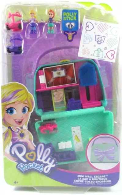 POLLY POCKET MINI Mall Escape Le Sac Boutique Mattel 2018 Neuf