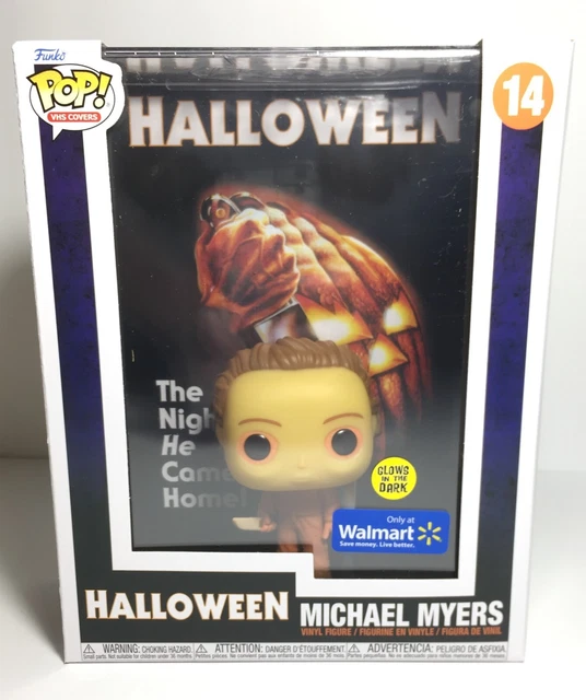 Funko Pop! DVD Cover: Halloween Michael Myers Vinyl Figure Glows in Dark!