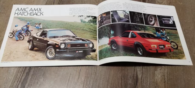 1978 AMC  Sales Brochure Booklet Catalog AMX Concord Pacer Gremlin Matador OEM 3