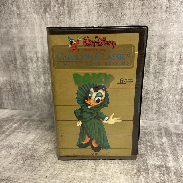 WALT DISNEY CARTOON Classics Daisy VHS Movie Video Cassette Tape £3.11 PicClick UK