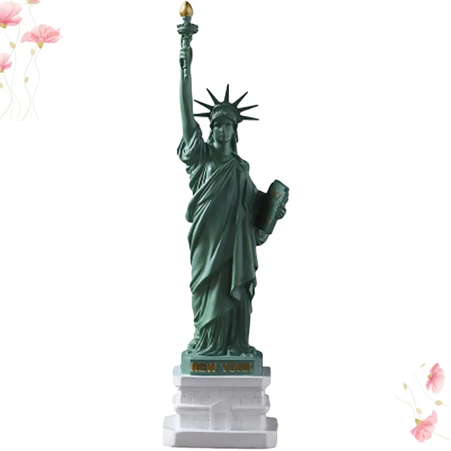 Sculpture De La Liberté Modèle Statue Statues Déesse Statuette Voyage