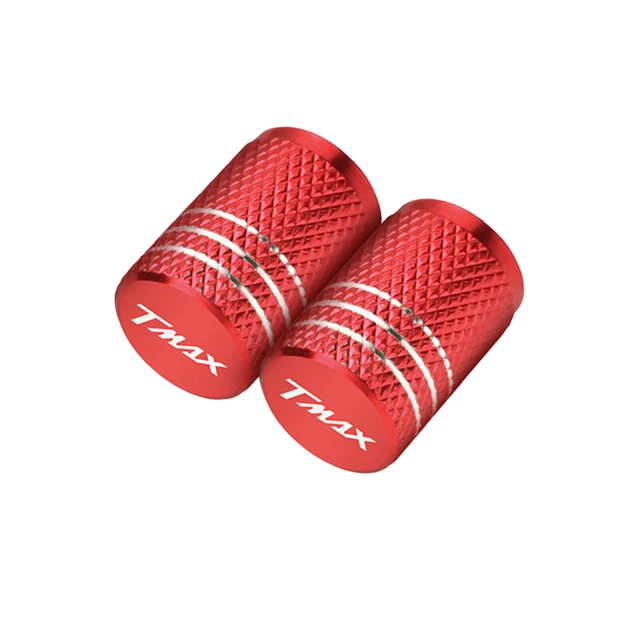 MF4951 - Tappi Coprivalvola Valvola Penumatico CNC Rosso Yamaha TMax 500 530 560