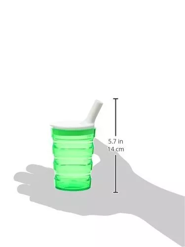 Patterson Medical Sure Grip - Tazza da 200 ml, antigoccia, con piccola apertura 2