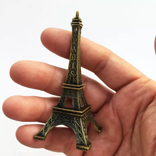 Eiffel Tower Paris France Tourist Souvenir 3D Metal Refrigerator Fridge Magnet