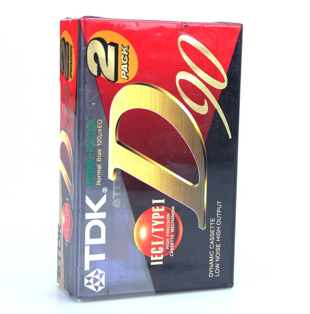 Cassette Audio Vierge TDK CDing1 90 Minutes, Sous Blister, Neuve
