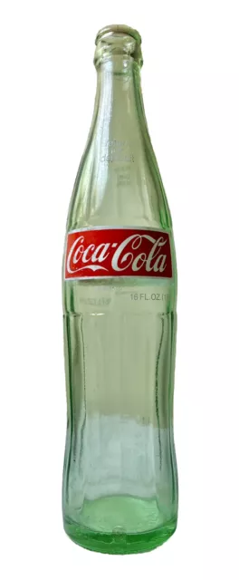Soda Pop Glass Bottle (Coca-Cola) 16 Fluid Ounces/One Pint (Chattanooga, TN.)