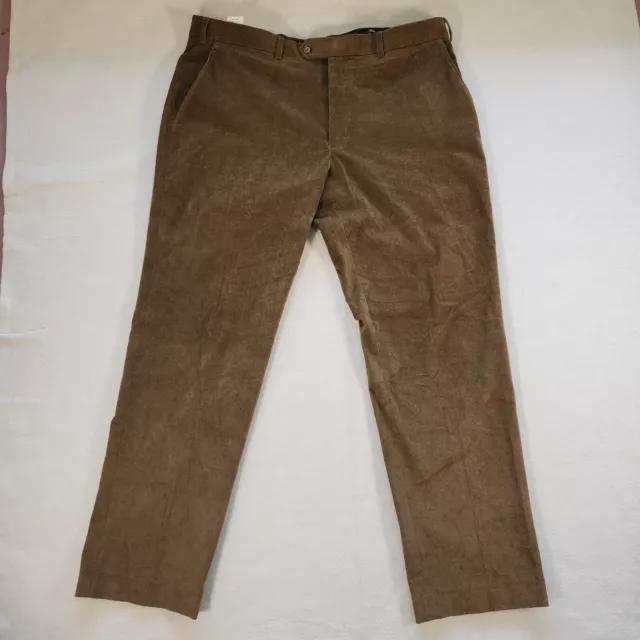 Polo Ralph Lauren Corduroy Pants Dark Brown Trousers Hunting Dog 38x30