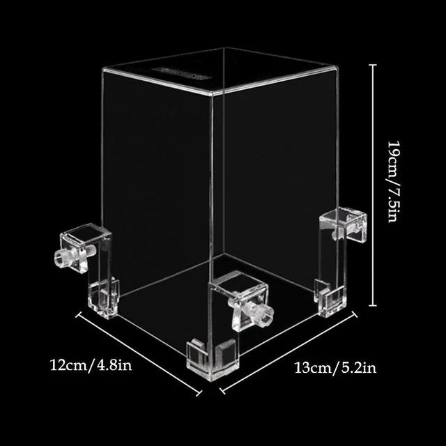 Small Aquarium Home Decor Fish Tank Betta Aquariums new For Desktop Office U5P0