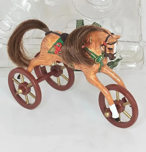 Breyer 700702-2002 Victorian Holiday Ornament Christmas Carousel Horse Tricycle