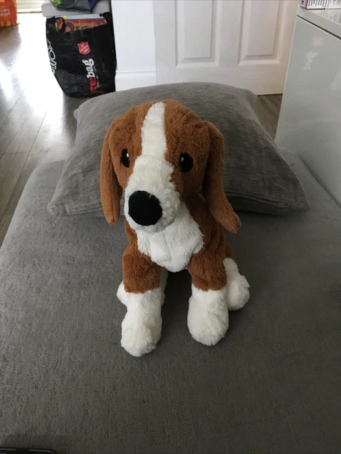 PELUCHE MORBIDO IKEA Gosig Valp Beagle cane cucciolo marrone
