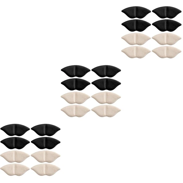 12 Pairs Incollare Cuscinetti Del Tallone Protettore Delle Scarpe Soletta