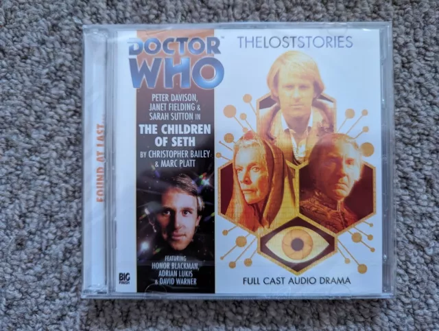 Doctor Who: Lost Stories: The Children Of Seth (Big Finish CD) Fifth Doctor, 3.3