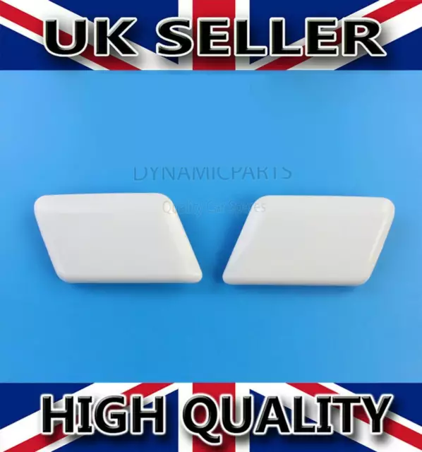 Headlamp Light Washer Jet Cap Covers Set Right + Left For Ford Mondeo Mk3 00-07