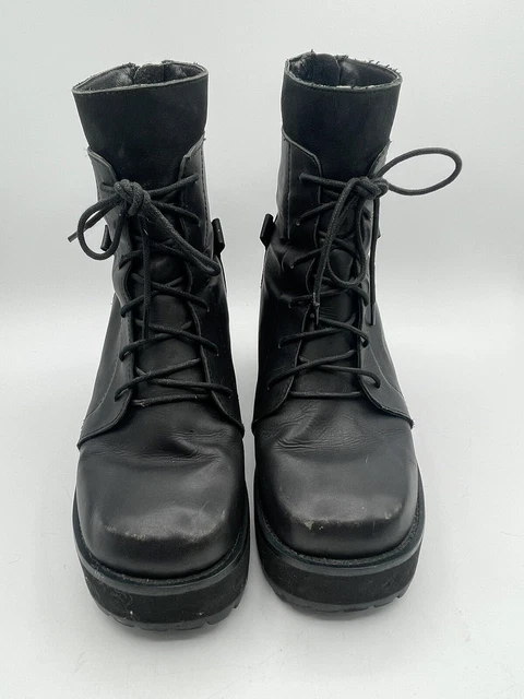 UNIF CHOKE PLATFORM Boots Black 3 95.00 PicClick UK